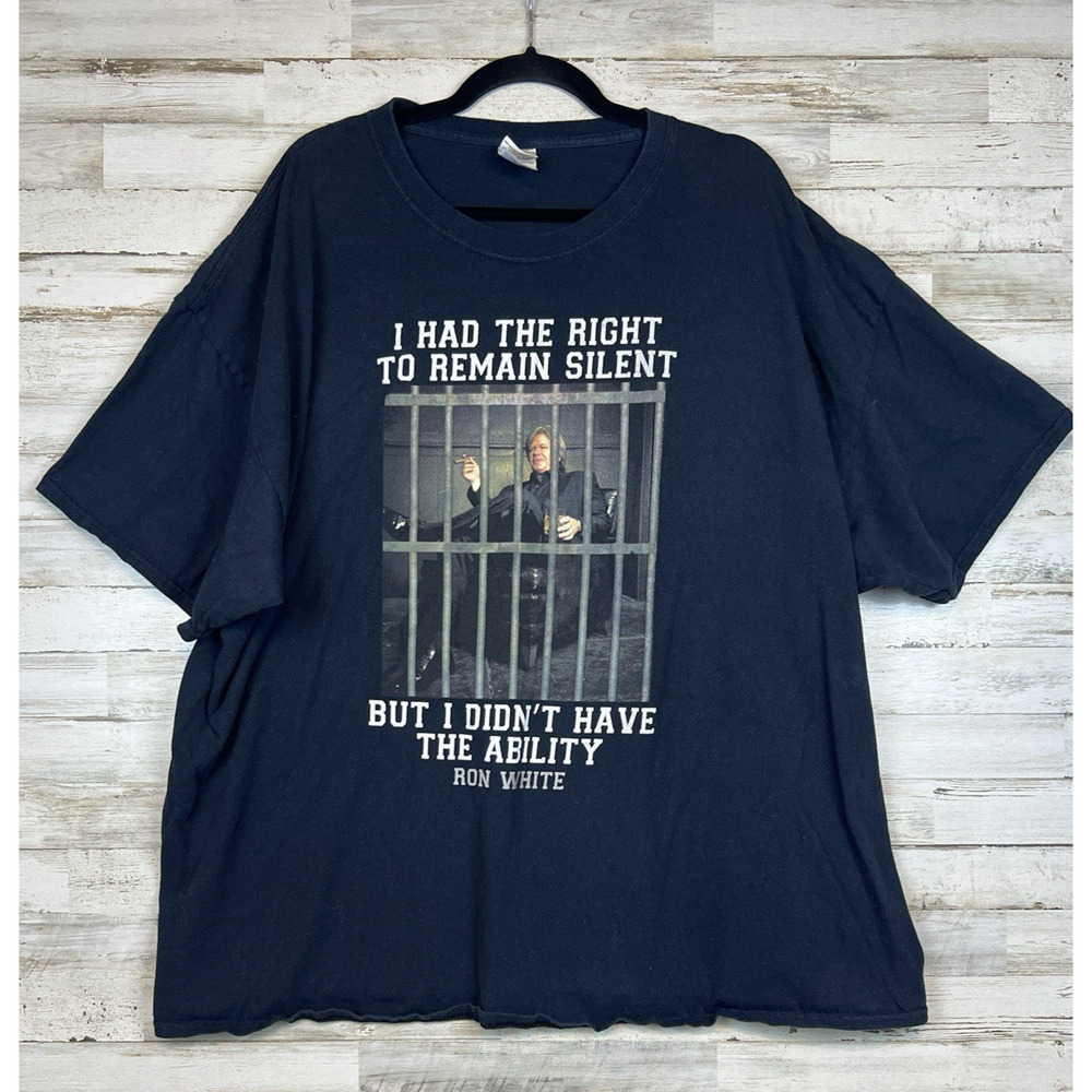 Ron White Comedy T Shirt 3XL Gildan Heavy Cotton Right to Remain Silent